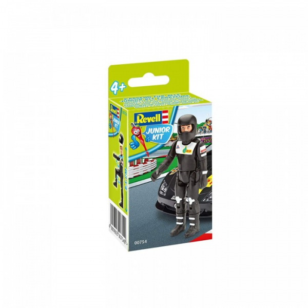 Купить revell сборная фигурка автогонщик junior kit 00754r