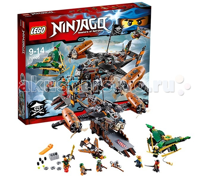 Купить конструктор lego ninjago 70605 лего ниндзяго цитадель несчастий 70605