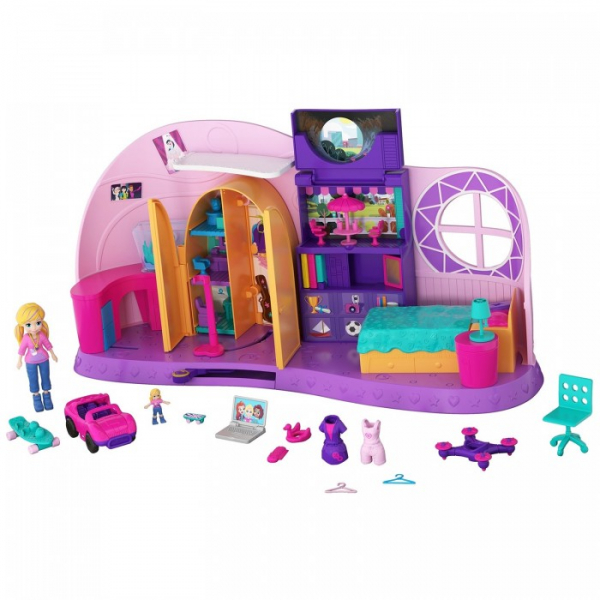 Купить mattel polly pocket комната полли fry98