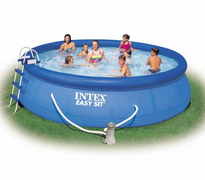Купить бассейн intex easy set 549х107 см с фильтром 56417