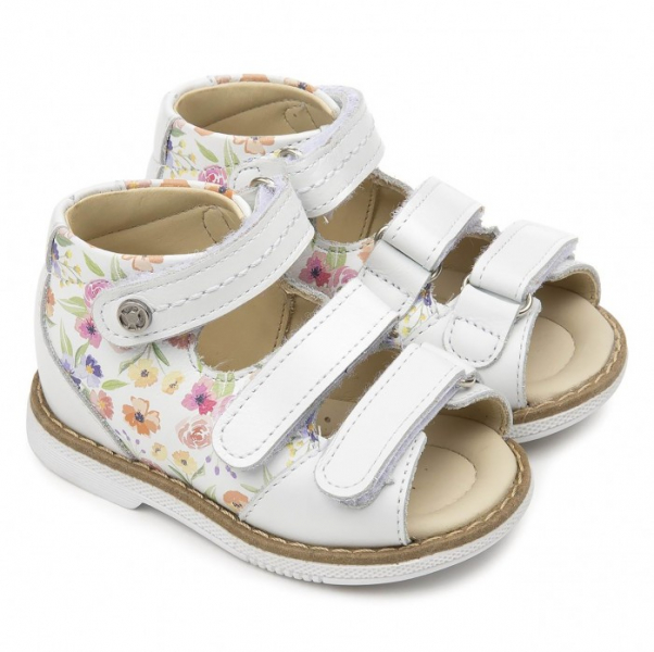 Купить tapiboo сандалии кожаные детские цветы 26034 26034