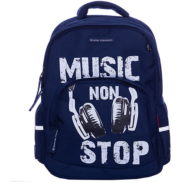 Купить рюкзак brunovisconti music, синий ( id 11236711 )