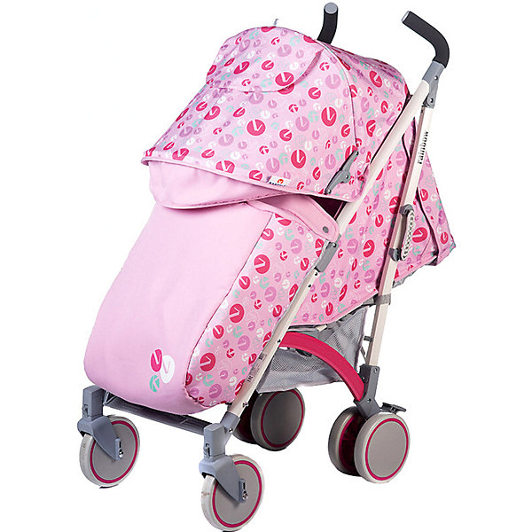 Купить коляска-трость babyhit rainbow lt, розовая с серым ( id 11429182 )