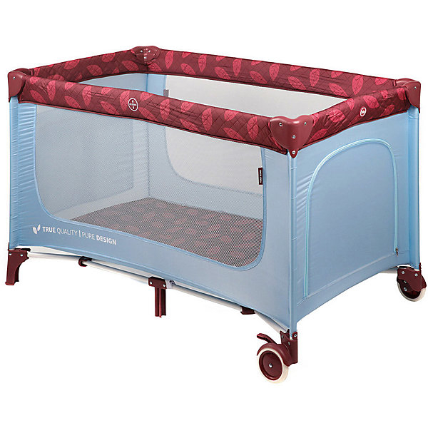 Купить кровать-манеж happy baby martin, голубой ( id 11589722 )