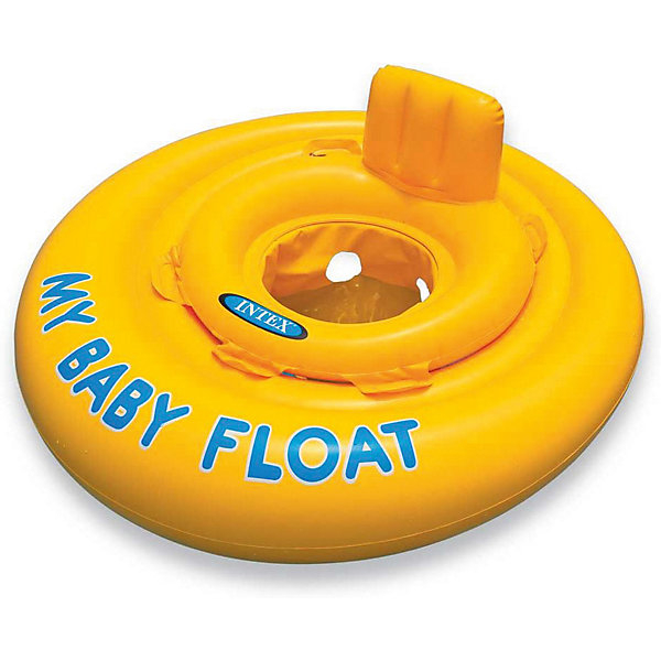 Купить круг для плавания с трусами intex my baby float, 70 см ( id 11919479 )