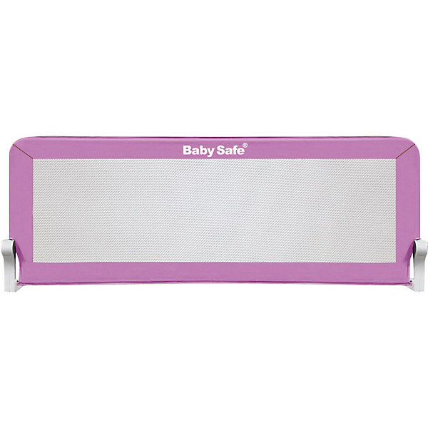 Купить барьер для кроватки baby safe, 120х66 см, розовый ( id 13278136 )