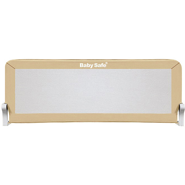 Купить барьер для кроватки baby safe, 120х42 см, бежевый ( id 13278313 )