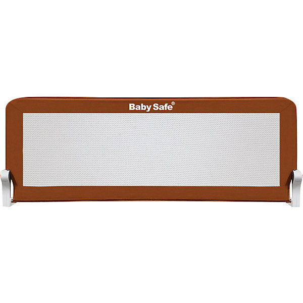 Купить барьер для кроватки baby safe, 150х42 см, коричневый ( id 13278373 )