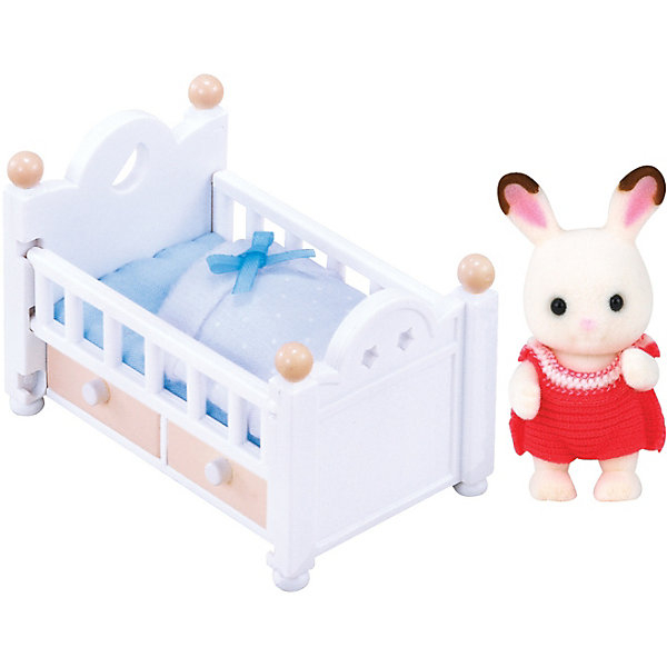 Купить набор "малыш шоколадный заяц с кроваткой" sylvanian families ( id 2196828 )