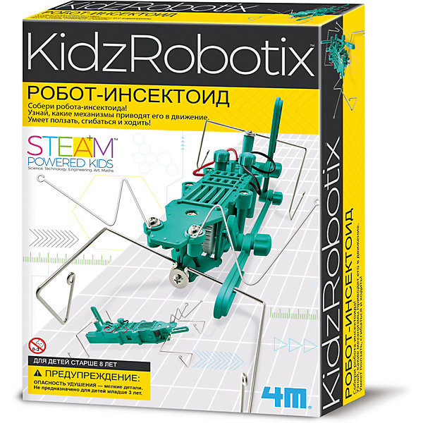 Купить набор для робототехники 4м "робот инсектоид" ( id 4561226 )