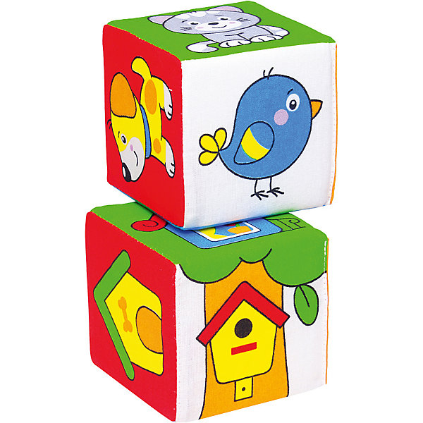 Купить кубик "чей домик?", мякиши ( id 5183196 )