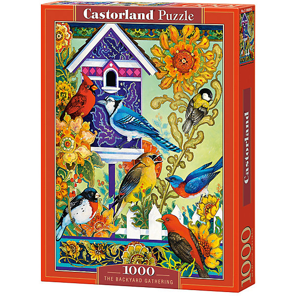 Купить пазл castorland "птичий дом" 1000 деталей ( id 7590962 )