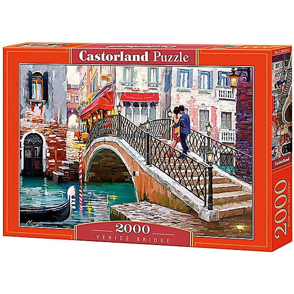 Купить пазл castorland "мост, венеция" 2000 деталей ( id 7590992 )