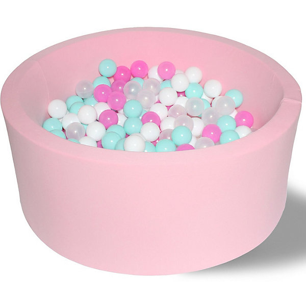 Купить сухой бассейн hotenok "розовая мечта" 40 см, 200 шариков ( id 9633772 )