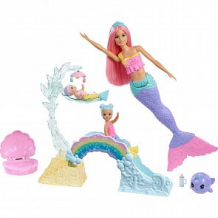Купить набор игровой barbie с маленькими русалочками 32 см ( id 10943537 )