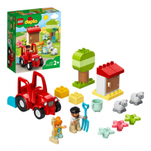 LEGO DUPLO 10950 Конструктор ЛЕГО ДУПЛО Фермерский трактор и животные