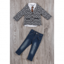 Купить cascatto комплект для мальчика (джинсы, рубашка, жакет, галстук) g-komm18 