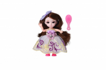 Купить funky toys кукла шарнирная малышка лили брюнетка с расческой 16 см ft72002
