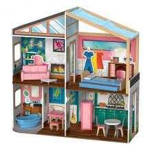 Купить kidkraft кукольный домик с магнитным дизайном интерьера 10154_ke