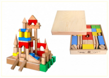 Купить деревянная игрушка престиж-игрушка набор развитие 75 деталей кц3352