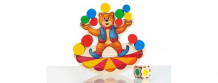 Купить деревянная игрушка смайл декор балансир веселый медведь п723
