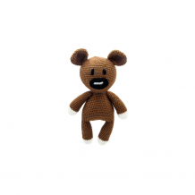 Купить вязаная игрушка niki toys мишка бруно, 30см ( id 11813462 )