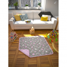Купить игровой коврик amarobaby детский стёганный мечта 115х115 см 