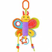 Купить игрушка-подвеска жирафики "бабочка", с прорезывателем ( id 14312873 )