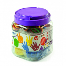 Купить развивающая игрушка miniland набор для обучения счету с ладошками lacing hands (72 элемента) в контейнере 95224