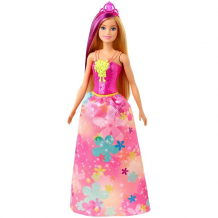 Купить mattel barbie gjk13 барби кукла &quot;принцесса&quot; в ярком платье 1