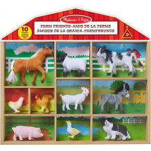 Купить фигурки животных melissa & doug "классические игрушки", ферма ( id 11154282 )