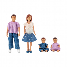 Купить куклы для домика lundby семья с двумя малышами ( id 10361919 )