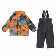 Купить комплект куртка/полукобинезон emson даник, цвет: оранжевый ( id 12325420 )