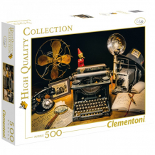 Купить clementoni пазл классика рио-де-жанейро пишущая машинка (500 элементов) 35040