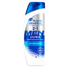 Купить шампунь и бальзам-ополаскиватель 2в1 против перхоти head&shoulders men ultra комплексный уход 400 мл ( id 16574029 )