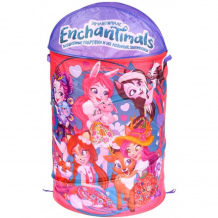 Купить играем вместе корзина для игрушек enchantimals 43х60 см xdp-17921-r