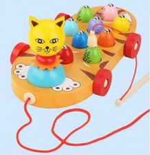 Купить каталка-рыбалка наша игрушка котя ( id 12789616 )