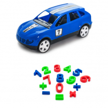 Купить тебе-игрушка набор летний детский автомобиль кроссовер + песочный набор арифметика 40-0035+40-0015