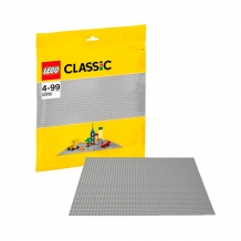 Купить lego classic 10701 конструктор лего классик строительная пластина серого цвета