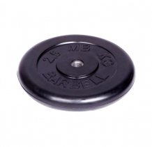 Купить mb barbell диск обрезиненный d 26 мм 2.5 кг 