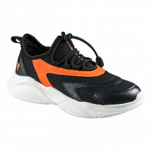 Купить кроссовки blessbox, цвет: черный/оранжевый ( id 12399796 )
