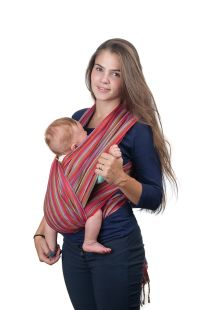 Купить слинг-шарф чудо-чадо fareeda, цвет: бордовый ( id 2610920 )