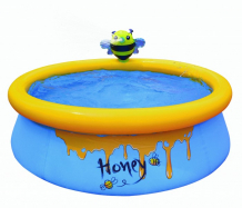 Купить бассейн jilong бассейн надувной bee spray 150х41 см 12010