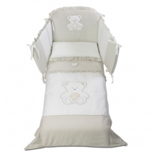 Купить комплект в кроватку italbaby peluche (5 предметов) 