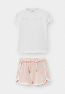 Купить футболка и шорты trussardi junior rtladn701501k16y