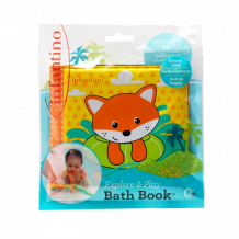 Купить infantino мягкая книжка для ванны 305085