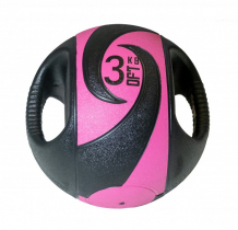 Купить original fittools мяч тренировочный с хватами 3 кг ft-dhmb-03