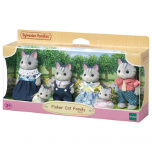 Купить sylvanian families семья котов рыбаков 5812