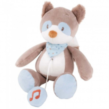 Купить мягкая игрушка nattou musical soft toy mini jim & bob енот музыкальная 16 см 333085