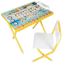 Купить набор детской мебели "азбука", желтый ( id 16671742 )